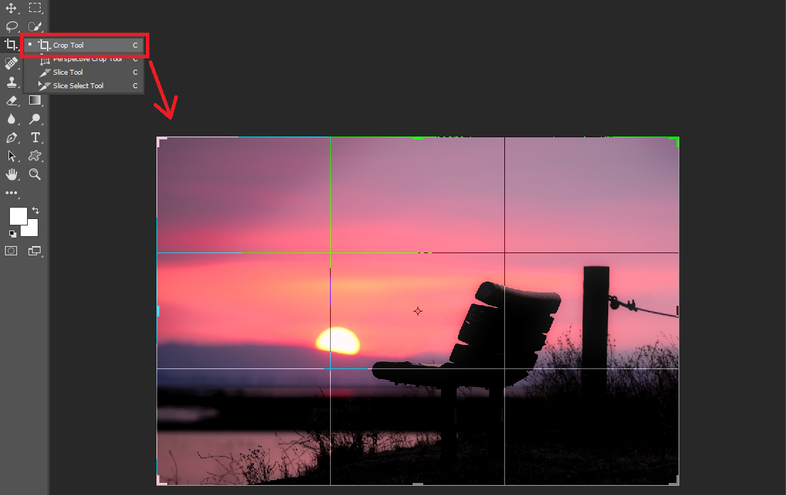 Why doesn’t the crop tool crop layers individually